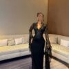 A.     Gold dantel corset