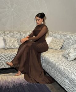 A.Corset brown dress