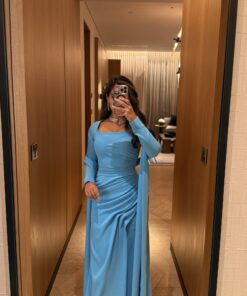 AB.Baby blue dress
